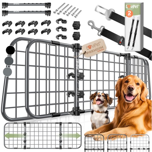 Lovpet hundegitter auto - hundegitter,