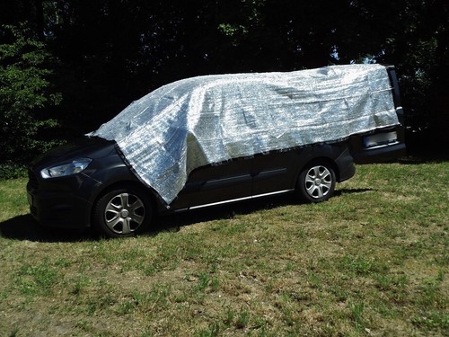 Schattennetz alu auto hund - alu,